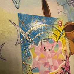 Ditto Cracked Ice Holo Blue Pokedex Card Limited Edition Flash Box Hit Non-TCG - Image 5