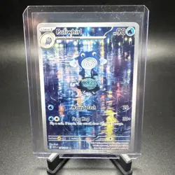 Poliwhirl 176/165 Illustration Rare Pokemon Scarlett and Violet Card 151 Eng #3 - Image 1