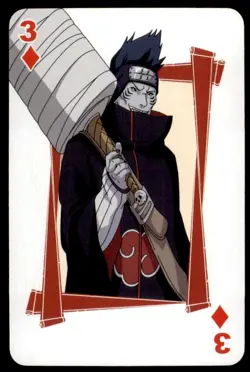 2007 Naruto Shippuden Shonen Jump Kisame Hoshigaki Poker Card #3 - Image 1