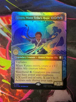 Magic The Gathering - Katara, Water Tribe's Hope FOIL 351 - Avatar: NM/M - Image 1