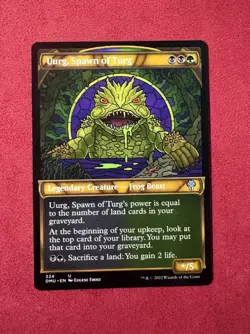 Uurg, Spawn Of Turg- Dominaria United DMU Magic The Gathering MTG #324 Alt Art - Image 1