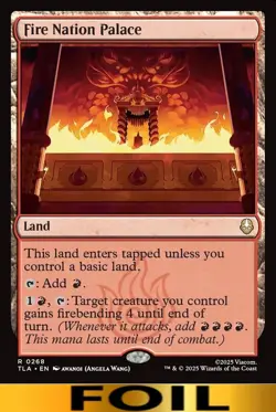 Fire Nation Palace - FOIL - Avatar: The Last Airbender MTG - Image 1