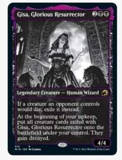 1x MTG Gisa, Glorious Resurrector (Showcase) - Innistrad Rare! NM Mint! - Image 1