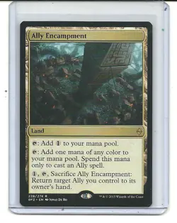 Ally Encampment - Battle for Zendikar - Magic the Gathering - Image 1