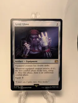 MTG Genji Glove - x1 - NM - Final Fantasy FIN - Image 1