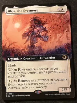 Rhys, The Evermore - Extended Art - ECL - MTG - EN - NM - 0354 - Image 1