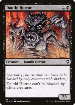 4x Dauthi Horror - NM - Battle for Baldur's Gate SPARROW MAGIC - Image 1