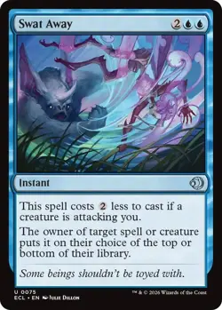 x4 NM (Playset, 4x) Swat Away, MTG, Lorwyn Eclipsed, Magic the Gathering, 75 - Image 1