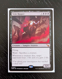 VEIN RIPPER Mythic Murders at Karlov Manor Near Mint MTG - Image 1