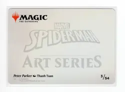 2025 MTG Marvel's Spider-Man Art Series Peter Parker #3/54 - Image 2