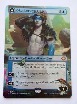 Oko, Lorwyn Liege (Borderless) Lorwyn Eclipsed Foil - NM - MTG - Image 1