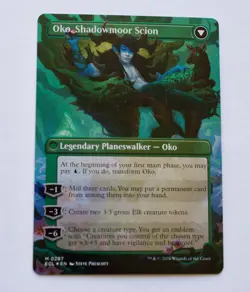 Oko, Lorwyn Liege (Borderless) Lorwyn Eclipsed Foil - NM - MTG - Image 2