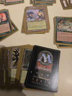 VTG 1999 MTG World Championship Tokyo Matt Linde Gold Border Deck - Image 3