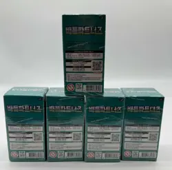 Lot of (5) Pokemon TCG Korean SV9 Battle Partners Booster Boxes SEALED - Image 2