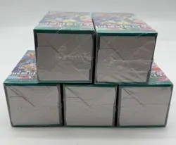 Lot of (5) Pokemon TCG Korean SV9 Battle Partners Booster Boxes SEALED - Image 3