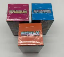 Lot of (3) Pokemon TCG Korean Mega Booster Boxes SEALED M1S M1L M2 - Image 4