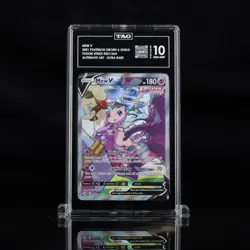 2021 Pokemon - Mew V (Alternate Full Art) 251 Swsh08: Fusion Strike - TAG 10 - Image 1