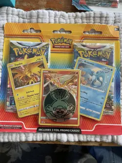 Pokemon Enhanced 2-pack Blister Pack Articuno Zapdos Moltres Sealed - Image 1