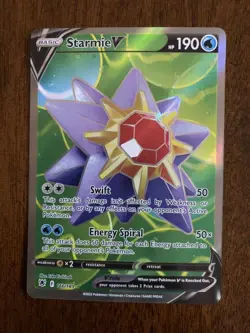 Starmie V 166/189 Full Art - Astral Radiance - Pokemon TCG - NM - Image 1