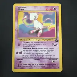 Pokemon Vintage Mew WotC Promo #8 - Image 1