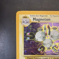 Pokemon Vintage Holo Magneton Fossil 11/62 WotC 1999 - Image 2