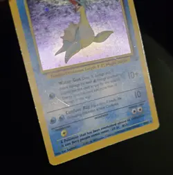 Pokemon TCG - LAPRAS - 10/62 - HOLO - RARE - UNLIMITED - FOSSIL (1999) WOTC - HP - Image 2