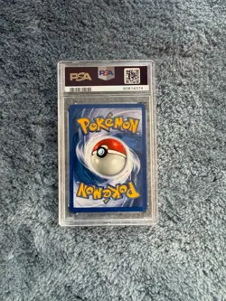 1999 Pokemon Game Machoke #34 PSA 8 - Image 4
