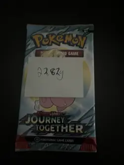 Heavy! Over 22.82 Gram Pokemon Journey Together Booster Pack Sealed - Image 3