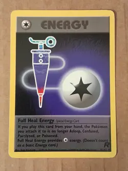 Pokemon Full Heal Energy 81/82 Team Rocket NM-Mt See Pictures - Image 1