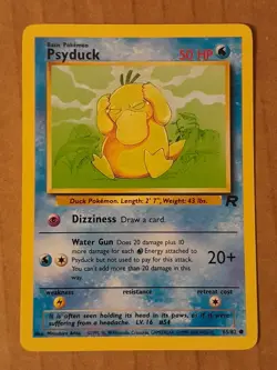 Pokemon Psyduck 65/82 Team Rocket Near Mint See Pictures - Image 1
