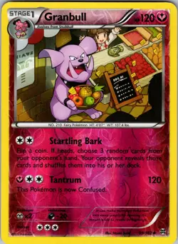 Granbull 99/162 XY - BREAKthrough Pokemon TCG LP-NM - Image 1