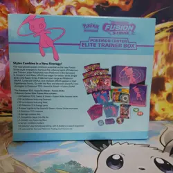 Pokemon Fusion Strike Pokemon Center Elite Trainer Box Sealed with Protector - Image 4