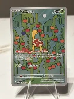 Pokemon TCG: Shuckle (136/132) Illustration Rare -- Mega Evolutions - Image 1