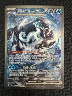 Chien-Pao ex Special Illustration Rare - 261/193 - Pokemon Paldea Evolved 2023 - Image 1