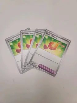 [4x Playset] Bravery Charm 173/193 - SV02: Paldea Evolved (PAL) - Pokemon TCG - Image 1