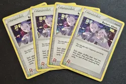 Rocket's Admin. 4x Trainer Playset 026/034 CLV Classic Venusaur Holo Pokemon NM - Image 1