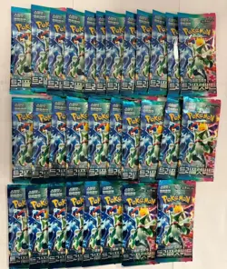 Lot of (30) Pokemon TCG Korean SV1a Triple Beat Booster Packs SEALED - Image 1