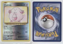 Chansey Reverse Foil Pokemon XY Evolutions 20th Anniversary #70 - Image 3