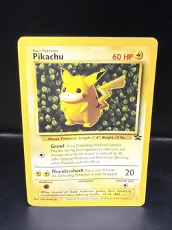 Pokemon TCG Pikachu Wizards Black Star Promos Rare Pokemon BX - Image 2