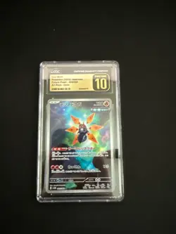 CGC PRISTINE 10 Pokemon Iron Moth 069/066 Future Flash Japanese Art Rare (2023) - Image 1