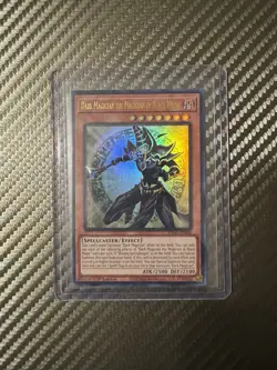 Yu-Gi-Oh! Dark Magician the Magician of Black Magic INFO-EN006 Ultra Rare - NM - Image 1