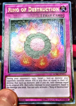 Yu-Gi-Oh! Ultimate Rare Style Ring Of Destruction - Image 1