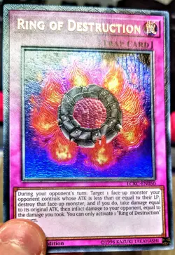 Yu-Gi-Oh! Ultimate Rare Style Ring Of Destruction - Image 2