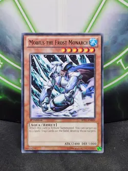 Yugioh Mobius the Frost Monarch BP01-EN009 Black Rare 1st Edition LP - Image 1