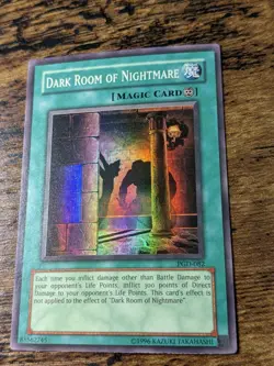 YU-GI-OH DARK ROOM OF NIGHTMARE PGD-082 SUPER RARE LP UNLIMITED - Image 1