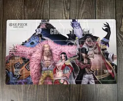 O-P OPCG TCG CCG Pad Oka Shichibukai Duel Playmat Trading Card Game Mat Free Bag - Image 1