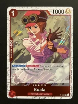 Koala (Pirate Foil) P-069 Premium Booster -The Best Vol. 2 Foil One Piece TCG NM - Image 1
