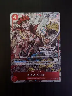 Kid & Killer EB01-003 Regionals Textured Chase Promo One Piece Card English - Image 1