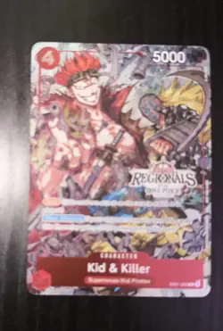 Kid & Killer EB01-003 Regionals Textured Chase Promo One Piece Card English - Image 3