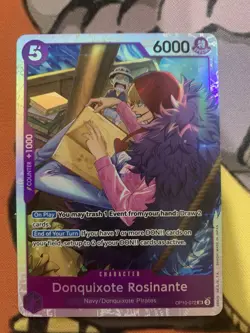 Donquixote Rosinante OP10-072 SR One Piece TCG - Royal Blood English NM - Image 1